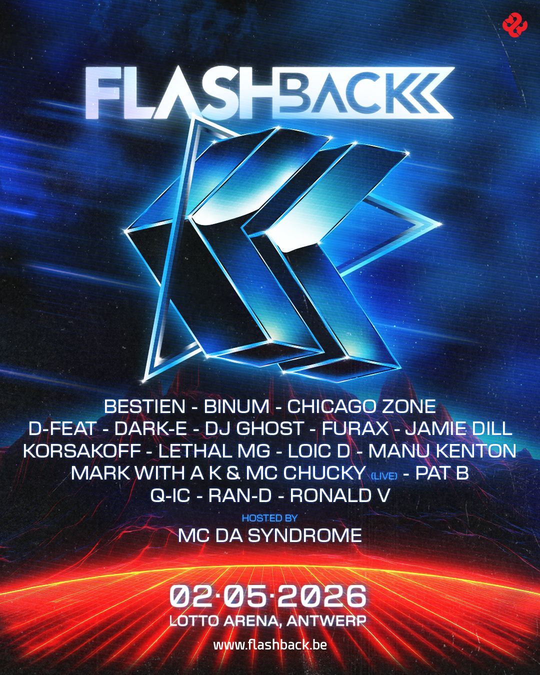 FULL LINE-UP FOR FLASHBACK 2026 NOW ONLINE!