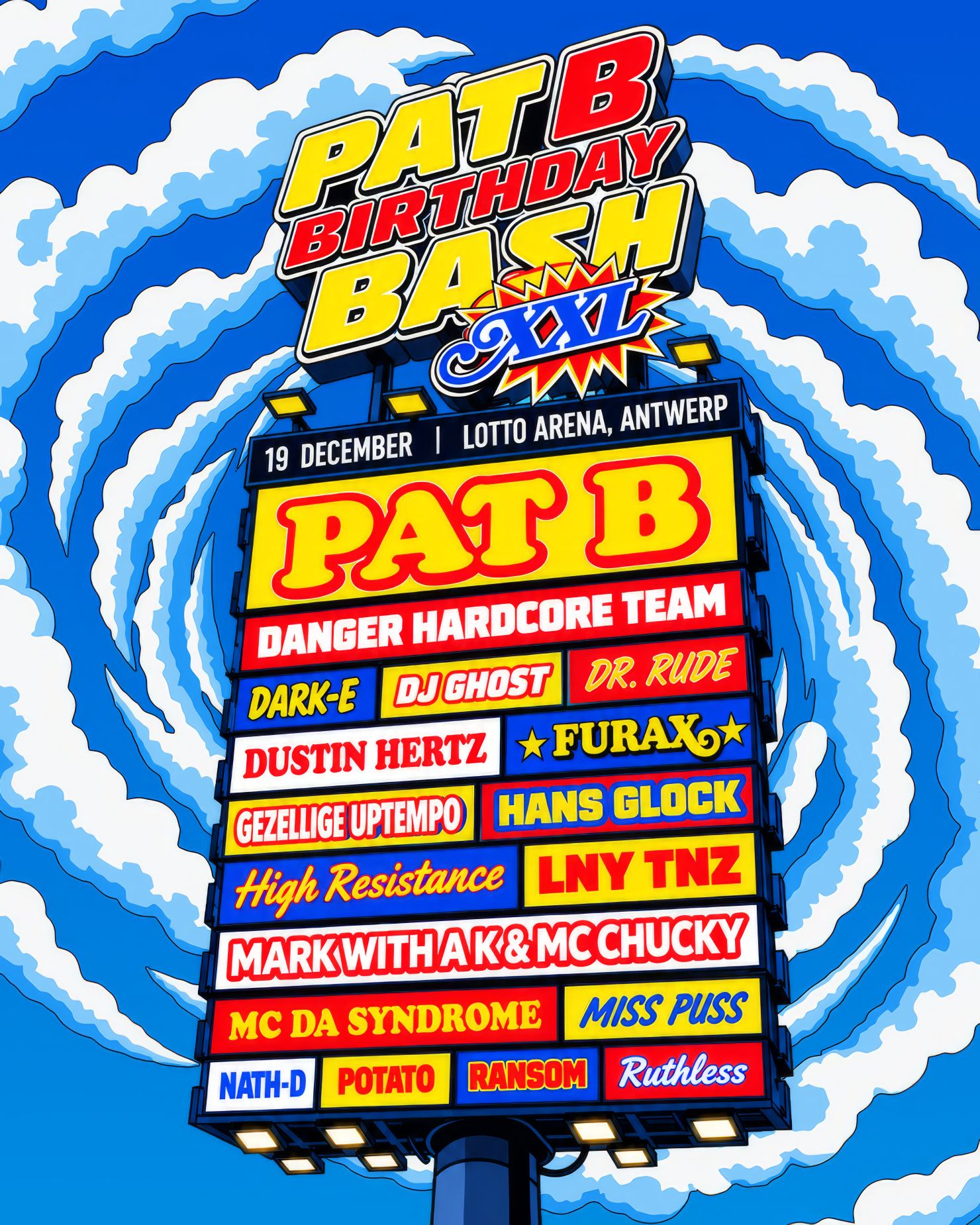 Full Line-Up - Pat B Birthday Bash XXL 2026