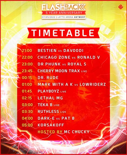 Flashback 2022 | Timetable