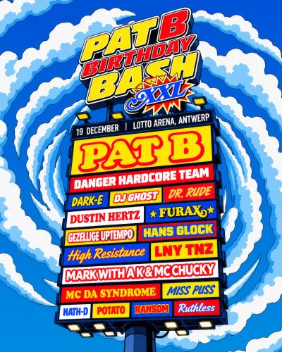 Full Line-Up - Pat B Birthday Bash XXL 2026 Full Line-Up - Pat B Birthday Bash XXL 2026